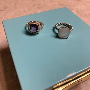 Pandora and other 925 ring size 6